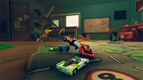 blocky toy car crash online